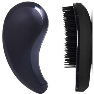 Small Dog Brush- Grooming Tool for Teddy, Yorkies, Maltese, Shih Tzu, Chihuahua - Puppy Hair Brush (Black)