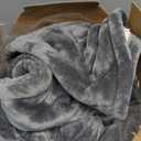 Bedsure Electric Blanket Queen Size - Dual Control Heated Blanket Queen, GentleSoft Fast Heating with 10 Time Settings & 10 Heat Settings, Warm Gift for Grandma (84x90 inches, Grey)