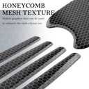 8PCS Car Door Protector with Reflective Design,Stylish Honeycomb Car Door Handle Protector for Anti-Scratch Protection,Universal Cars Doors Handle Scratch Protectors for Cars,SUVs