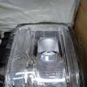 Headlight Assembly for 2014-2018 GMC Sierra 1500, 15-19 GMC Sierra 2500HD 3500HD Head Lights Headlamp Halogen w/LED DRL Chrome Hosuing Clear For 2014 2015 2016 2017 2018 2019