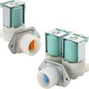 BlueStars UPGRADED DC62-30312J & DC62-30314K Washer Cold and Hot Side Water Valve Set For Kenmore Samsung Washers - Replaces 1810145 DC62-30314H AP4204535