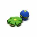 2026 Magic Meta Toy-LED Light-Up Bouncing Toy, Pop-Up Flying Saucer, Outdoor Parent-Child Interaction (Blue/Green)