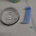 Whaline 40oz Yellow Duck Tumbler with Handle Straw and Lid Cute Animal Travel Tumbler Coffee Cup for Friend Holiday Birthday Party Favors