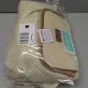 BABEYER Breastmilk Cooler Bag with Ice Pack Fits 6 Baby Bottles up to 9 Ounce, Wearable Breast Pumps Cooler Bag for Nursing Mom Daycare, Work, Travel- Cream