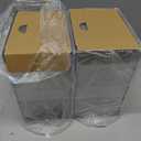 plastic container clear with lid 2 piece