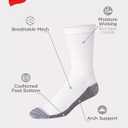 Hanes Men's Hanes Men's Socks, X-temp Cushioned Crew Socks, 12-pack (M)