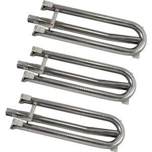 19.125 Grill Burners BBQ Gas Grill Replacement Parts for DCS 27DBQR, DCS 30 BGB30-BQR, DCS 36 BGA36-BQARN, DCS 48 BGA48-BQRL, Brinkmann 810-8905-S 810-8907-S, Stainless Steel Pipe Tube