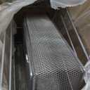 2 Tier Sliding Basket Stackable Cabinet Pull-Out Drawer Mesh Organizer for Kitchen Under Sink Storage (Silver)