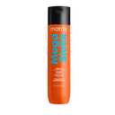 Matrix Mega Sleek Shampoo - Smoothing and Detangling, For Dry, Damaged & Frizzy Hair, Salon Professional Shampoo, With Shea Butter, Vegan (10.1 Fl Oz (Pack of 1))
