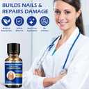 3 x Multi-Purpose Nail Repair, Nail Solution with Tea Tree Oil for Discolored and Damaged Nails，Plant Drops for Nails Care，Discolored and Damaged Nails(1PC) ﻿