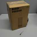 Kingsyard Finch Feeders for Outdoors Hanging, Metal Mesh Tube Bird Feeder for Nyjer/Thistle Seed, 2.5 lbs Large Capacity (Antique Copper)