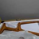 Brown Wooden Small 2 Level Stand