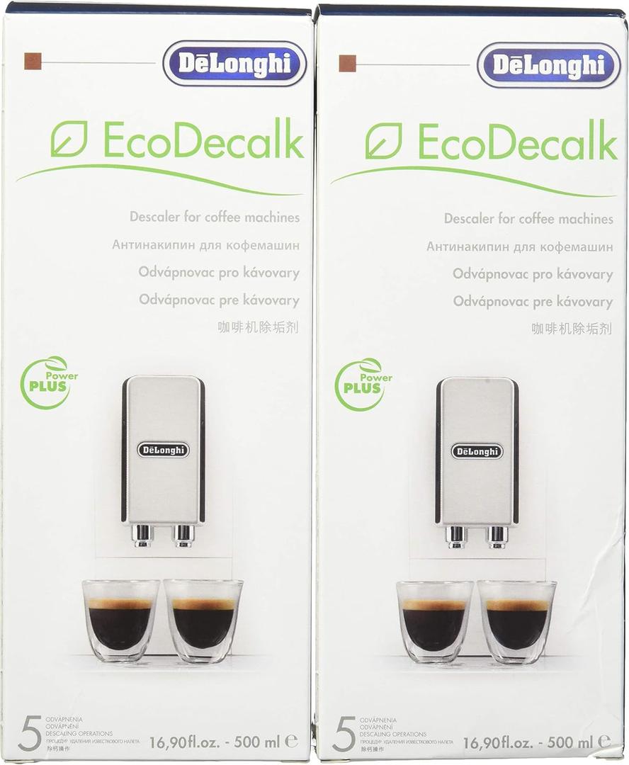 DeLonghi Eco Descaling Solution 5513291781 (Pack of 2) DeLonghi Eco Descaling Solution 5513291781 (Pack of 2)