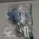 Sippy Cup Conversion Kit with Silicone Sleeves for Dr Browns Narrow and Narrow Glass Baby Bottle 4oz, Weighted Straw Replacement Kit with Soft Straw Top and Handle,4-Pack，6m+