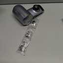 PUR Plus Horizontal Faucet Mount Filtration System with 3-in-1 Lead Reducing Filter, Water Filter for Sink, Lasts 100 Gallons, Compatible with Sinks with External Aerators, Metallic Grey