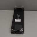 ZIMISI Bling Car Rear View Mirror, 10.51 Inch HD Glass Wide Angle Rearview Mirrors, Clip-on Crystal Diamond Panoramic Rear View Mirror Accessories, Bling Car Decorations for Women (Silver)