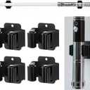 Adjustable Lightsaber Wall Mount Vertical Display Stand Horizontal Light Saber Holder for Star Wars Lightsabers Luke Skywalker lightsaber Darth Vader lightsaber Ludosport lightsaber (Black 4pcs)
