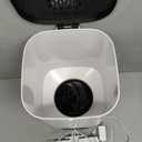 TYM Automatic Cat Feeder 7L Time Cat Feeder for Dry Food APP Control Pet Food Dispenser Programmable Portion Size Auto Feeder for Cats and Dogs with Stainless Bowl Large Capacity(WiFi is Not Required) (White-BT)