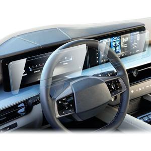 4PCS Car Screen Protector for 2025 Nissan Murano (SV, SL, Platinum) Accessories Navigation & Dashboard Nano Touchscreen Protector Film HD Clear Bubble Free 12.3''