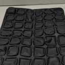 Upgrade Airplane Seat Cushion with No External Air Pump, Inflatable Seat Cushion for Long Flights, Portable Wheelchair Cushions, Adjustable Air Cushion with Non-Skid Bottom Relief Discomfort in Coccyx (square, Black)