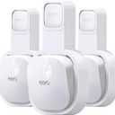 Wall Mount Holder for eero 6(NOT for eero 6+), Router Mesh Wi-Fi System, Stand Bracket for eero 6 Extender, The Simplest Outlet Wall Mount Holder No Messy Wires Space Saving White(3 Pack)