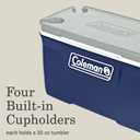 Coleman Classic Series Insulated Portable Cooler, Leak-Resistant Outdoor Hard Cooler Keeps Ice up to 5 Days, 52/70/120/150 Quart