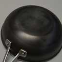KitchenAid NITRO Carbon Steel Stir Fry Pan/Wok, Stainless Steel Handle, Compatible with All Cooktops, 10 Inch - Black