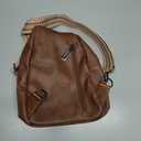 Sling Bag For Women Faux Leather Small Casual Daypack Backpack Fanny Pack Crossbody Chest Bags Purse