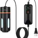 hygger Aquarium U-V Light with Timer, 360 Protective Shield Clean Light for Green Water and Algae Clean, Mini Algae Control Lamp for Freshwater and Saltwater Tank (5W for 13-40 Gallon)