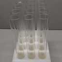 12 Pcs Hurricane Candle Holder Sleeve, H:16" D:2" Bottomless Glass Cylinder Candleholder Tall Clear Glass Cylinder Open Both Ends, Chimney Tube Cover, Open Ended Candle Shade