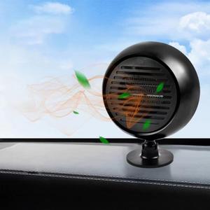 Car Heater Torcarvh 12V/24V Car Heater Cooling Fan 2 in 1 Warmer Windscreen Defroster Demister for Car SUV Truck Trailer (Black)