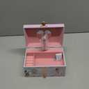 Giggle & Honey Musical Unicorn Kids Jewelry Box - Girls Jewelry Box with Mirror, Unicorn Toys for Girls Age 4-6