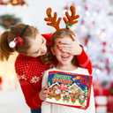 2025 Christmas Advent Calendar,24 Days Animal Slow Rising Squishy Toys Countdown Calendar Soft Cute Stress Relief Toys for Kids Girls Boys Teens Rewards Christmas Party Favor Gifts