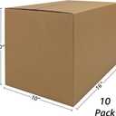 uBoxes Moving Boxes Bundle of 16"x10"x10" (Small Boxes - Pack of 10)