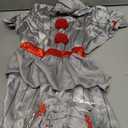 Morph Movie Clown Costume For Girls - Scary Kids Halloween Costume - Creepy Clown Outfit For Girls, Size X-large