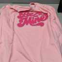 Women Y2k Graphic Sweatshirt Cute Heart Drop Shoulder Long Sleeve Pullover Top Oversized Holiday Tops, Large 