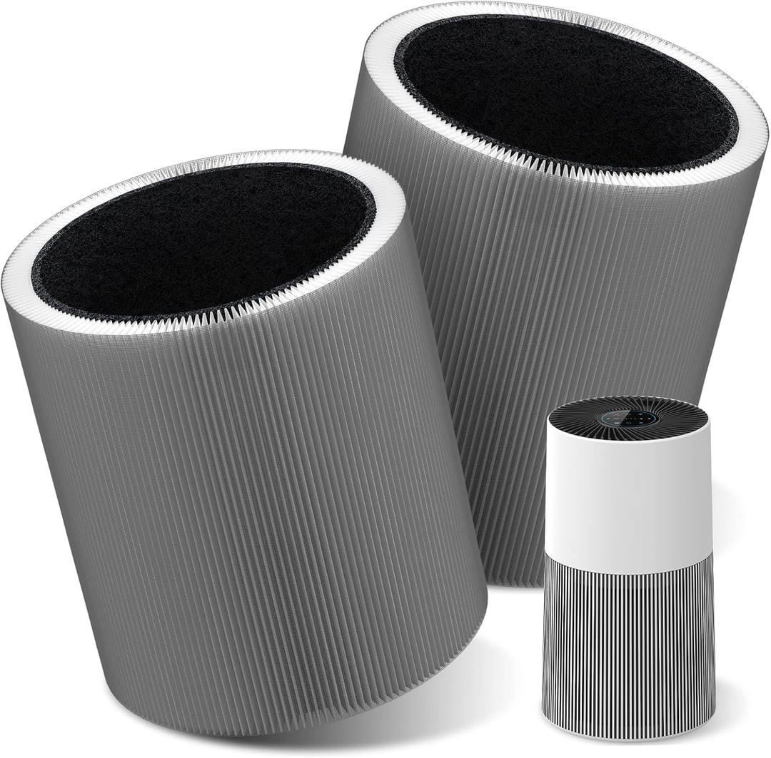 2-Packs C610 Replacement Filter Z, Compatible with Winix C610 Purifier 1712-0121-00, 3-in-1 True HEPA Filter