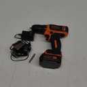 BLACK+DECKER 12V MAX Cordless Drill/Driver, Battery and Charger Included (BDCDD12C)