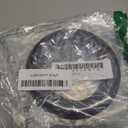 MECCANIXITY 2 Pcs 4.5 Inch Foam Speaker Edge Surround Rings 75x118mm(IDxOD) Perforated Subwoofer Rings Replacement Parts for Speaker Repair or DIY,Black