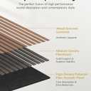 TONOR Wood Wall Panels for Interior Wall Decor-4 Pack 47.2" x 23.6", 4 PCS