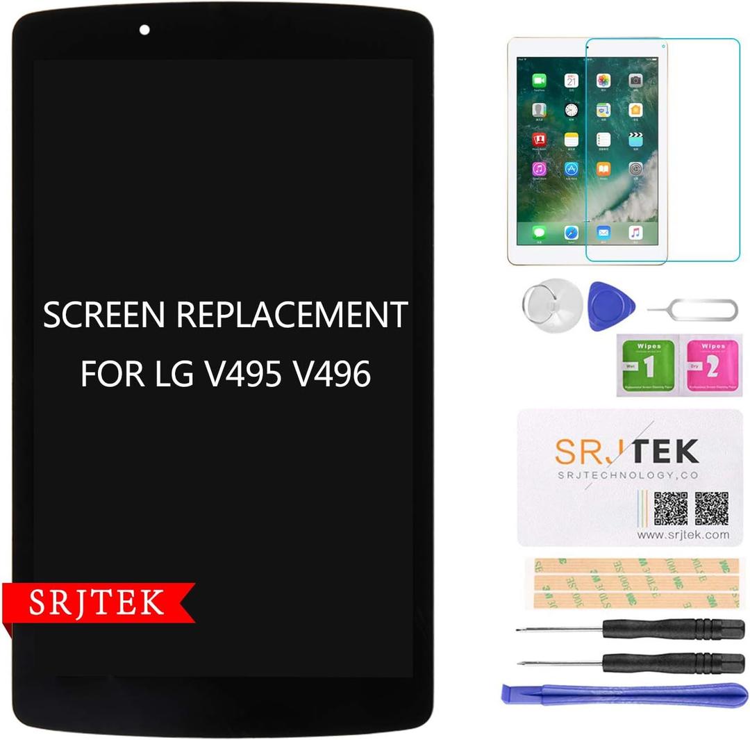 Screen Replacement for LG G Pad F V495 V496 UK495 8.0" LCD Display Touch Digitizer Glass Panel Full Assembly Kits