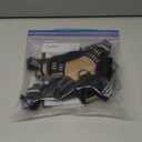 rabbitgoo Dog Harness Medium Sized, No Pull Pet Harness with 3 Buckles, Adjustable Soft Padded Vest with Control Handle, Walking Reflective Pet Vest for Medium Dogs, Beige, M