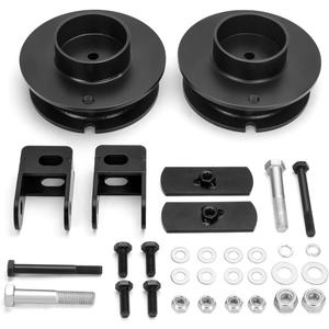dynofit 2" Front Leveling Lift Kit for 2014-2025 Ram 2500 4WD, 2013-2025 Ram 3500 (4x4) Pick Up, Heavy Duty Steel Strut Spacers with Shock Extension Brackets