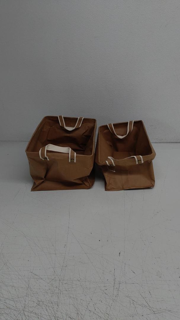Cube Folding Basket For Books 2 Pcs 1. 15-10 2.13-8.5