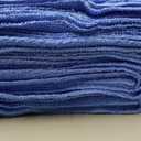 Buffalo 65102 Microfiber Cloths Economy Cleaning Cloths, Dispenser Wipes Box, Blue,12" x 12", 25-Pack