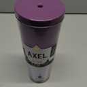 Manna™ Axel™ Plastic Tumbler & Straw Set - Purple no straw