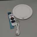 7.48" Battery Powered Ceiling Light with Remote, Rechargeable Shower Light Waterproof, Wireless Motion Sensor Ceiling Lights Indoor 3000K/4500K/6500K Dimmable for Bathroom Living Room Closet (1 Pack)