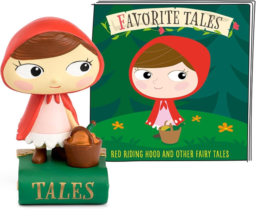 Tonies Favorite Tales: Red Riding Hood & Other Fairy Tales Audio Toy Figurine, narrated by Celebrity Voices