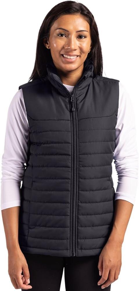 Clique Clique Elevation Eco Full Zip Women's Puffer Vest XS Gray