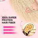 REECHO Ponytail Extension - 26" Long Curly 2-in-1 Claw Clip & Drawstring Ponytail Hair Extensions 100% Super Protein Pony Tail Hairpieces for Women - Natural Blonde
